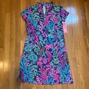 BRAND NEW Lilly Pulitzer UPF 50+ Luxletic Caicos Dress, Size Small